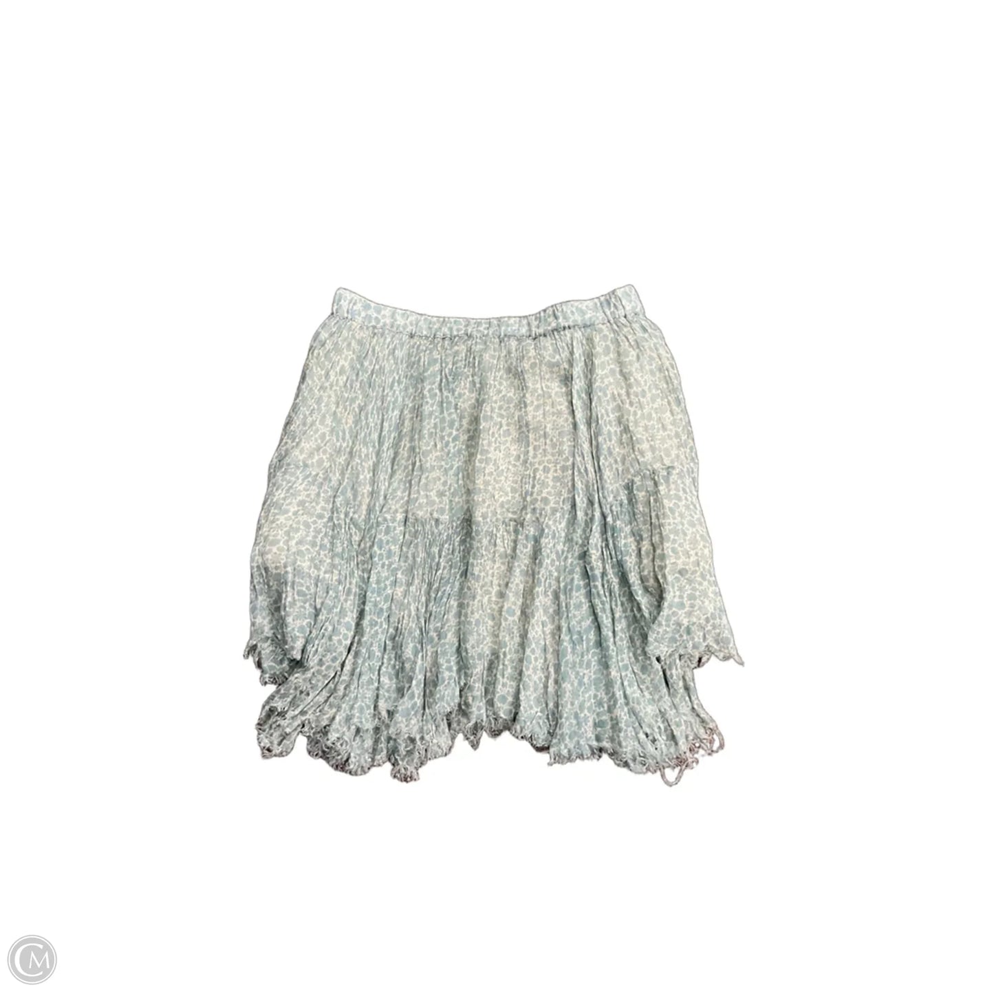 Skirt Mini & Short By Free People In Aqua, Size: Xs