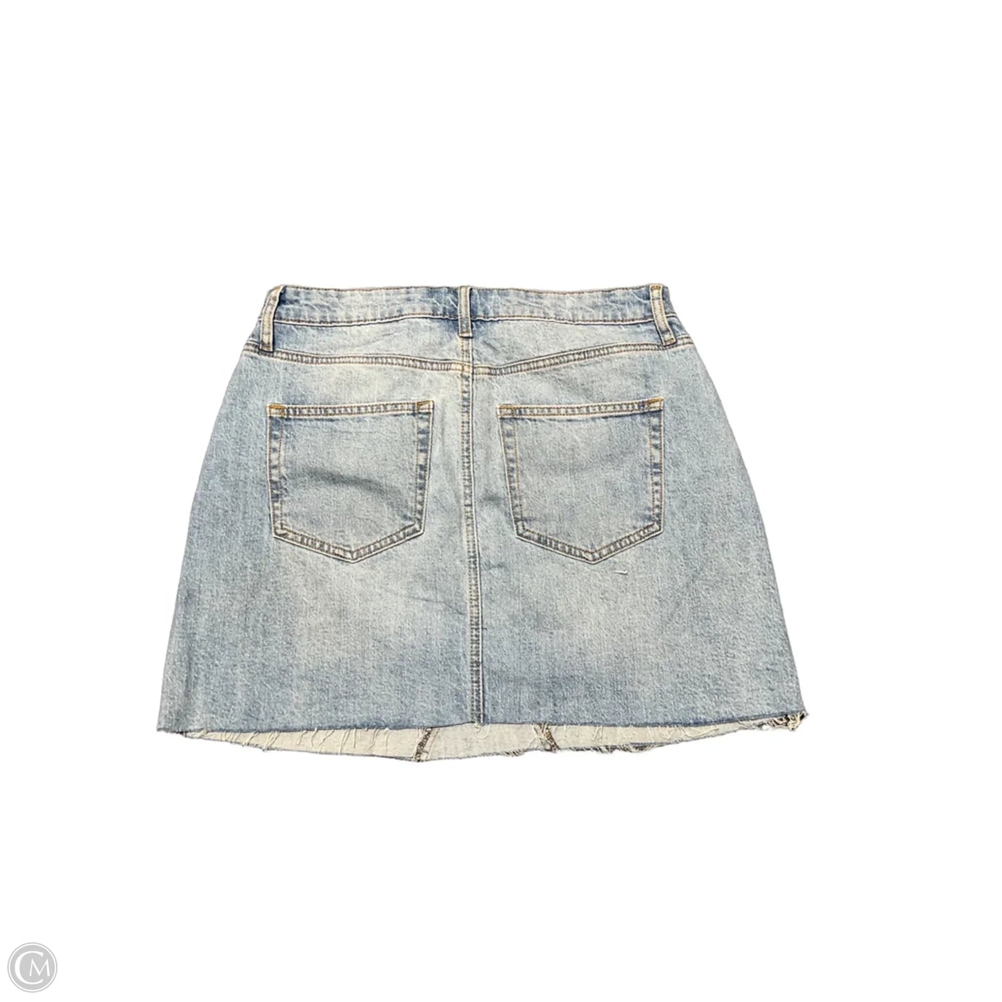 Skirt Mini & Short By The Drop In Maroon, Size: M