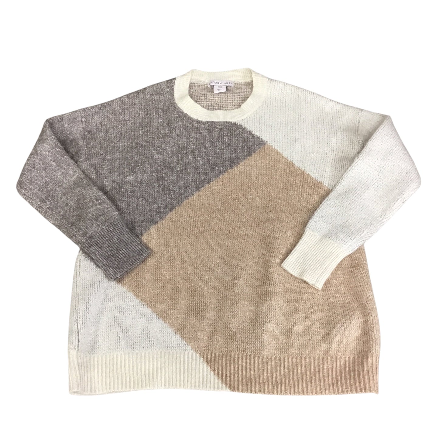 Sweater By Clothes Mentor In Brown, Size: Xs