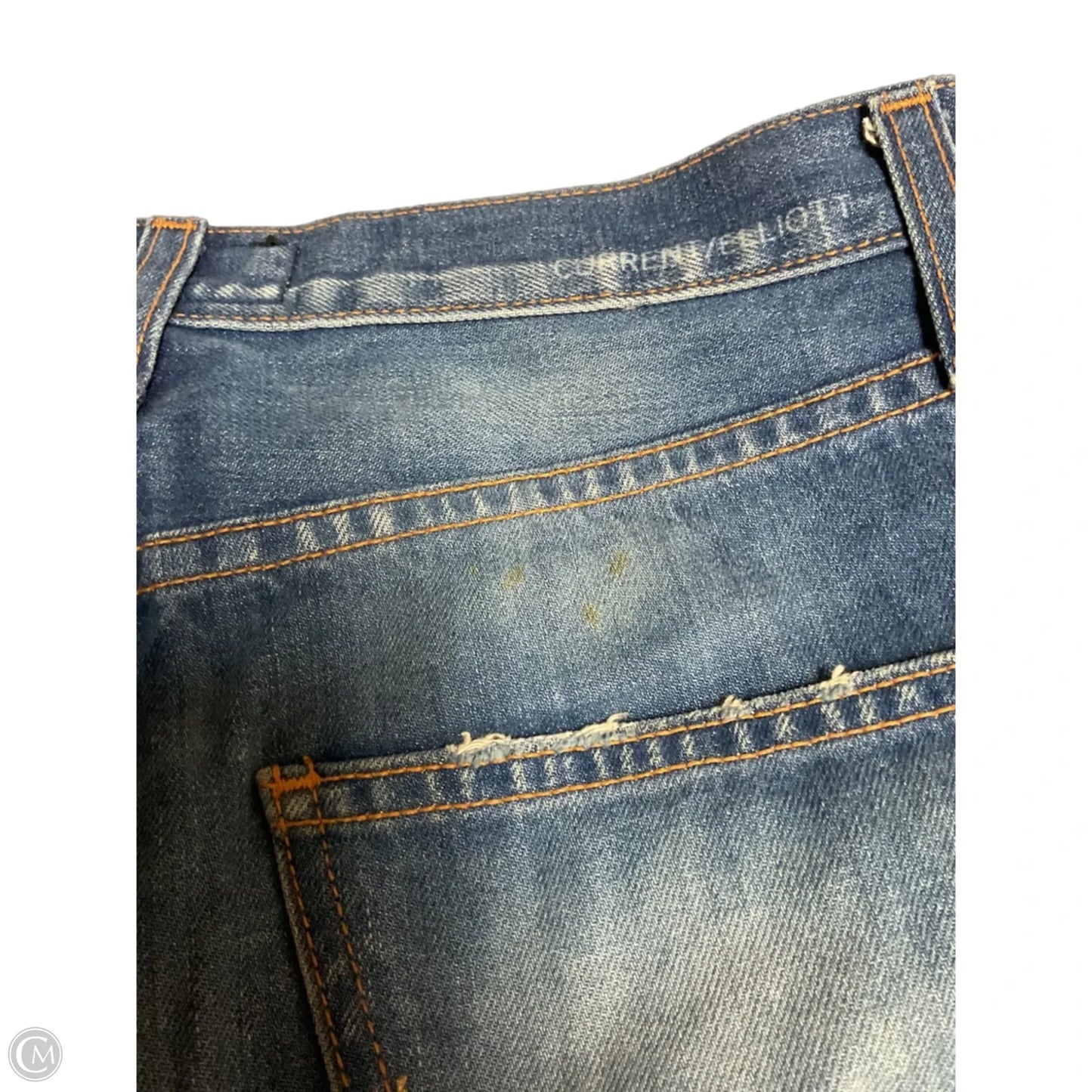 Shorts By Current Elliott In Blue Denim, Size: 0