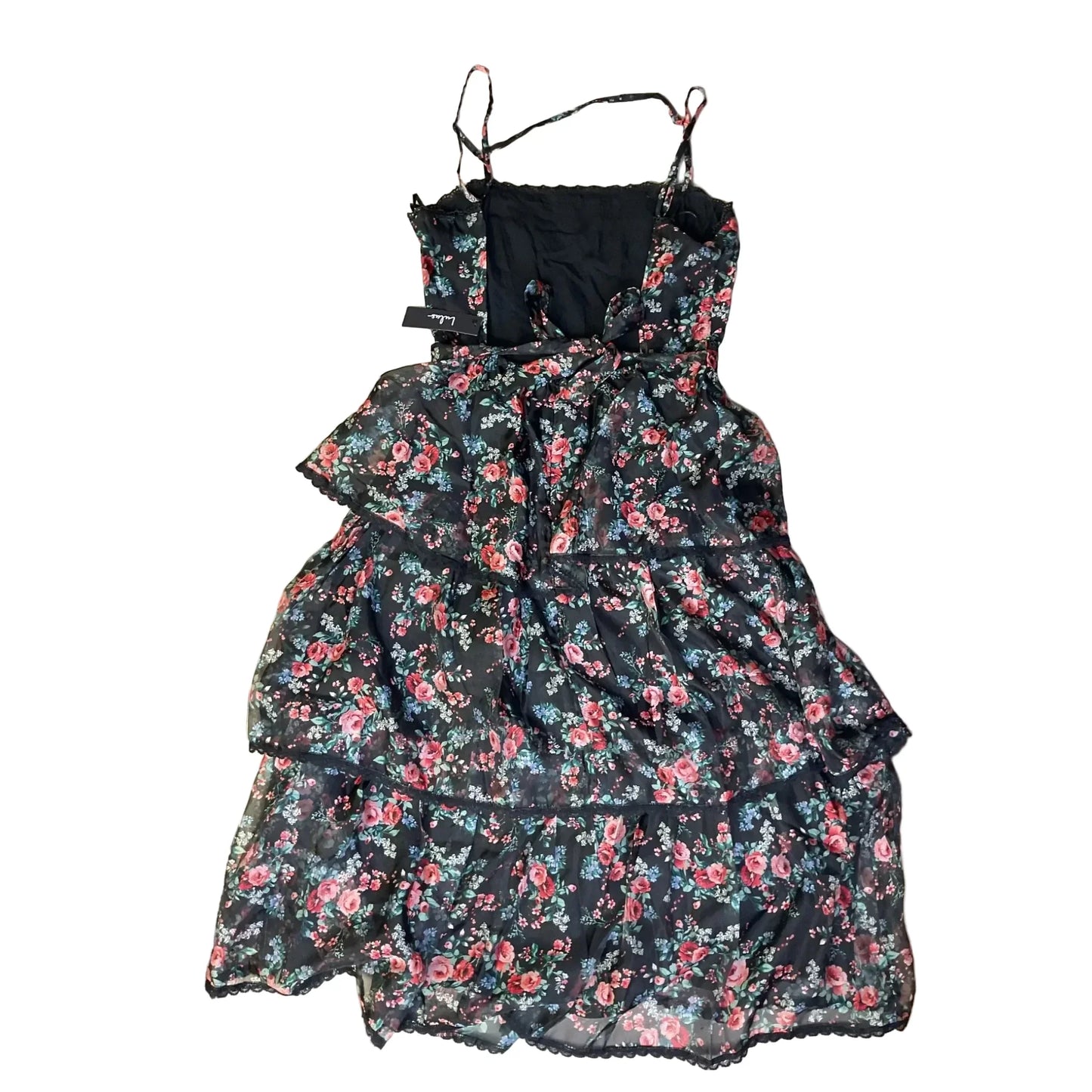 Dress Casual Maxi By Lulus In Floral Print, Size: L