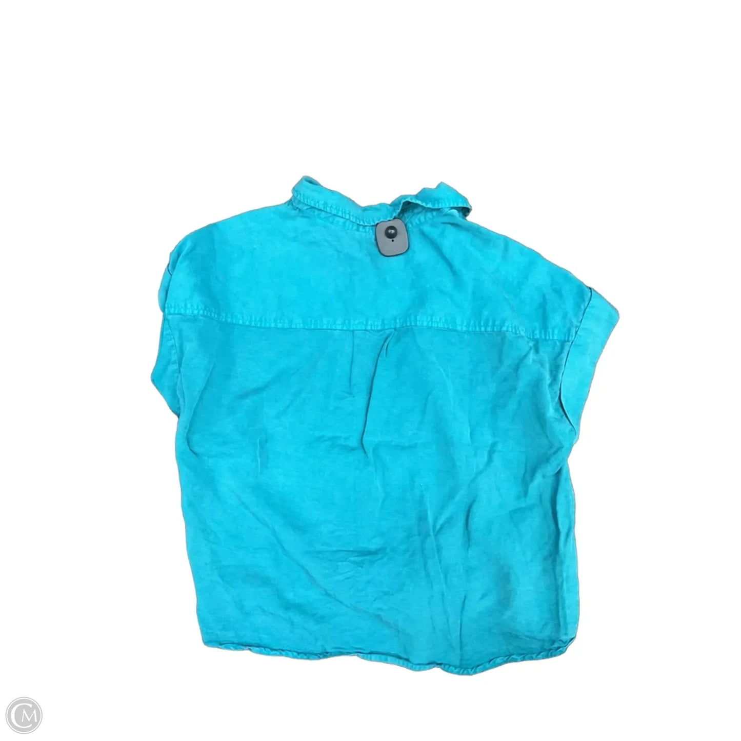 Top Short Sleeve By Velvet Heart In Teal, Size: L