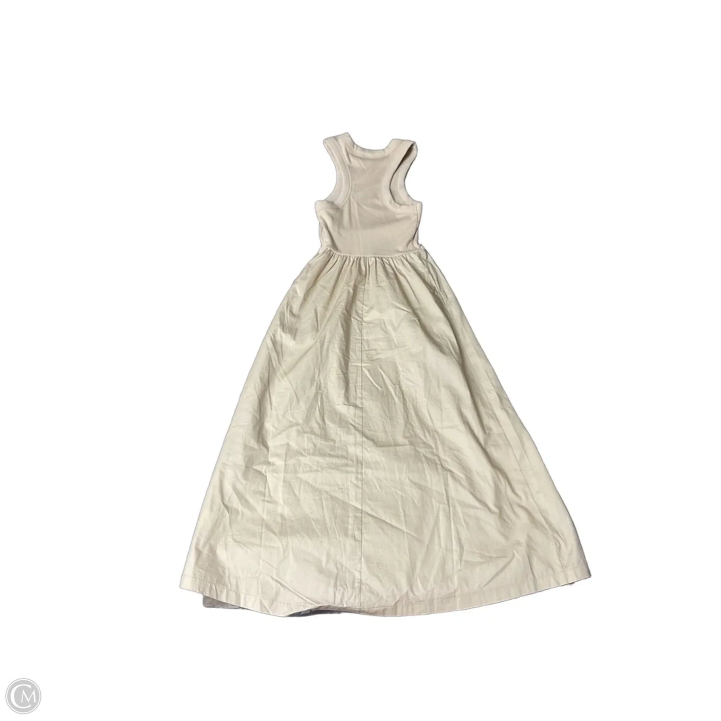 Dress Casual Maxi By Old Navy In Beige, Size: Xs