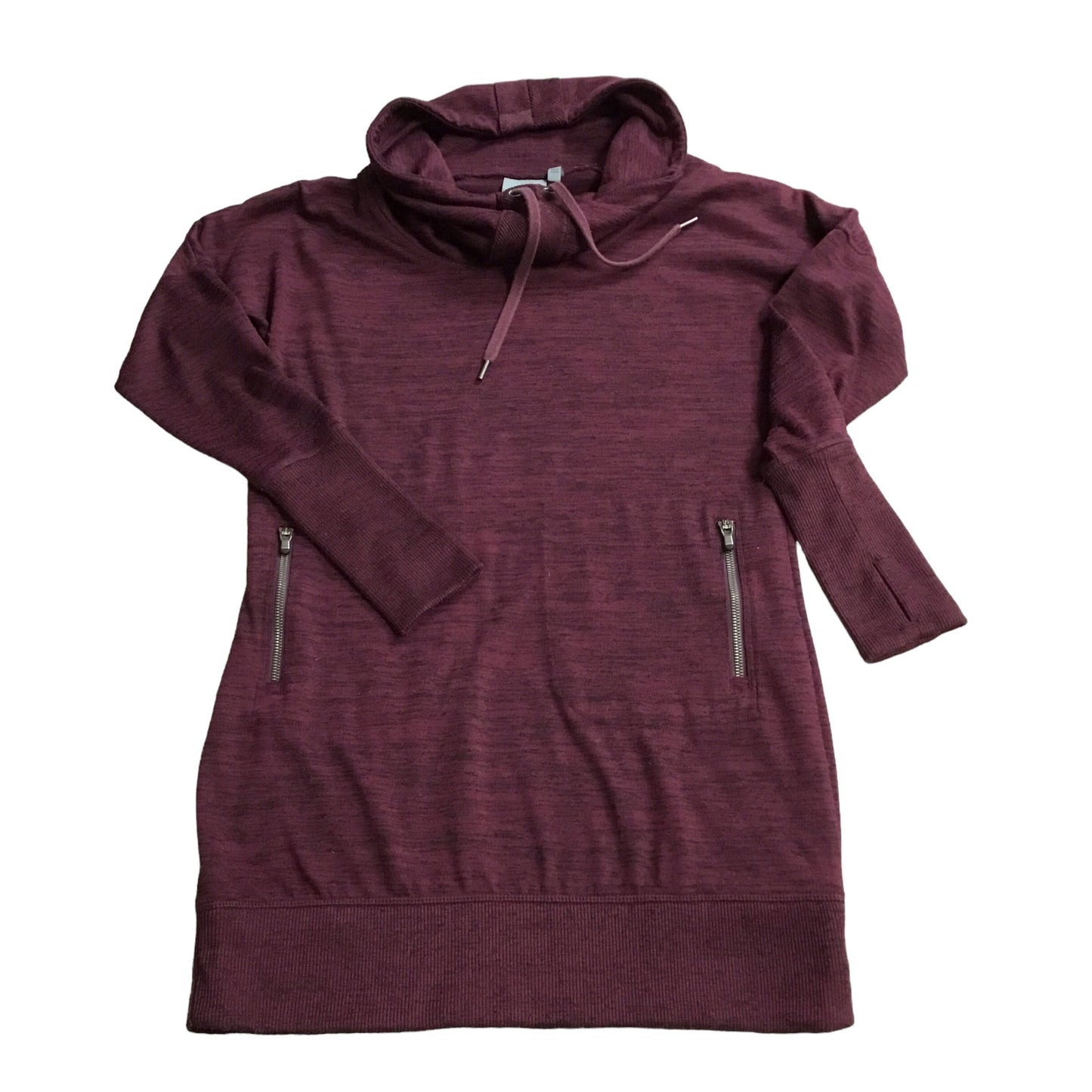 Athletic Jacket By Athleta In Purple, Size: Petite S