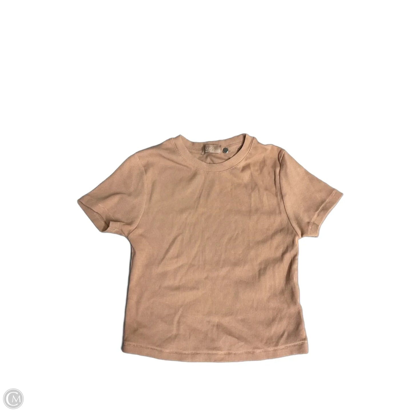 Top Short Sleeve By Clothes Mentor In Brown, Size: M