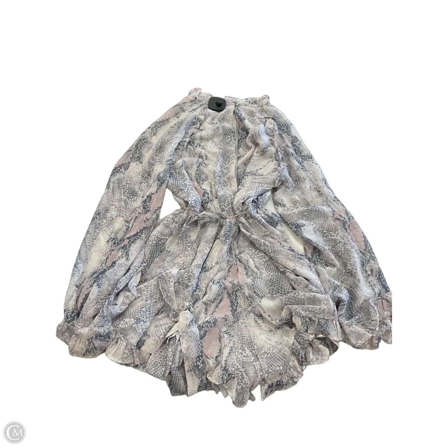 Romper By Karlie In Snakeskin Print, Size: S