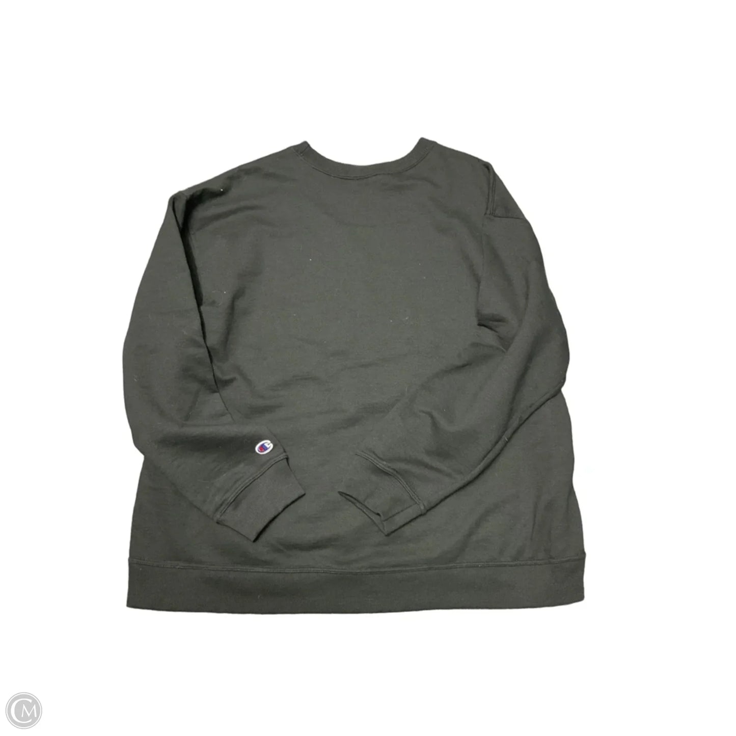 Sweatshirt Crewneck By Champion In Black, Size: 3x