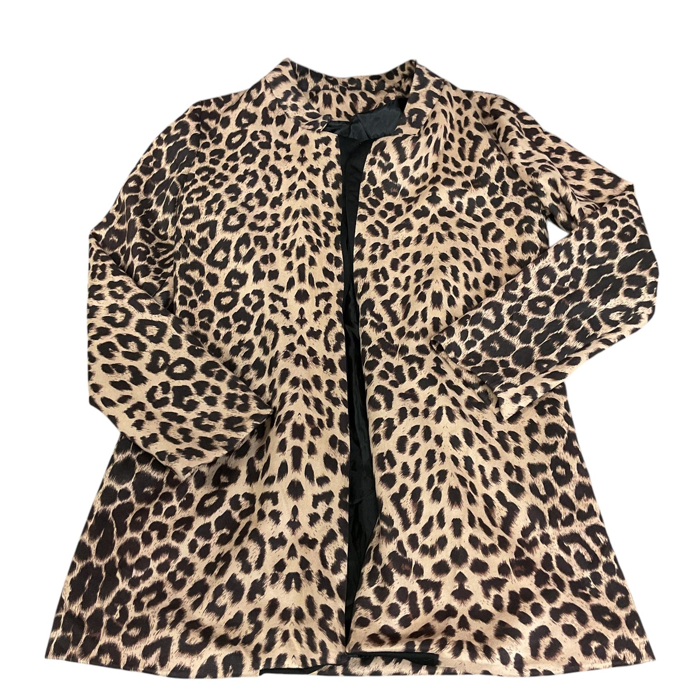 Blazer By Clothes Mentor In Animal Print, Size: S