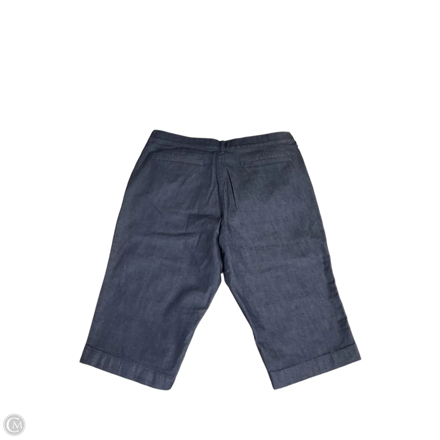 Capris By St Johns Bay In Blue Denim, Size: 18