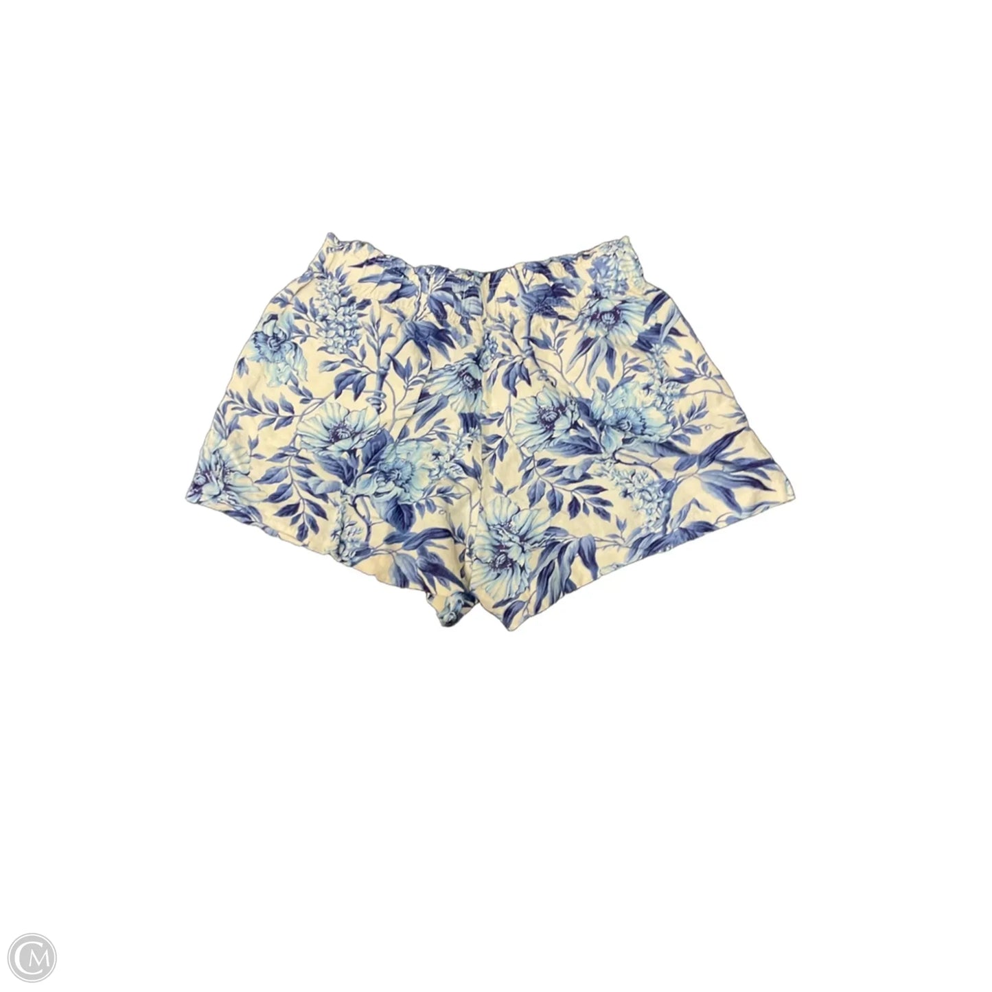 Shorts By H&m In Blue & White, Size: L