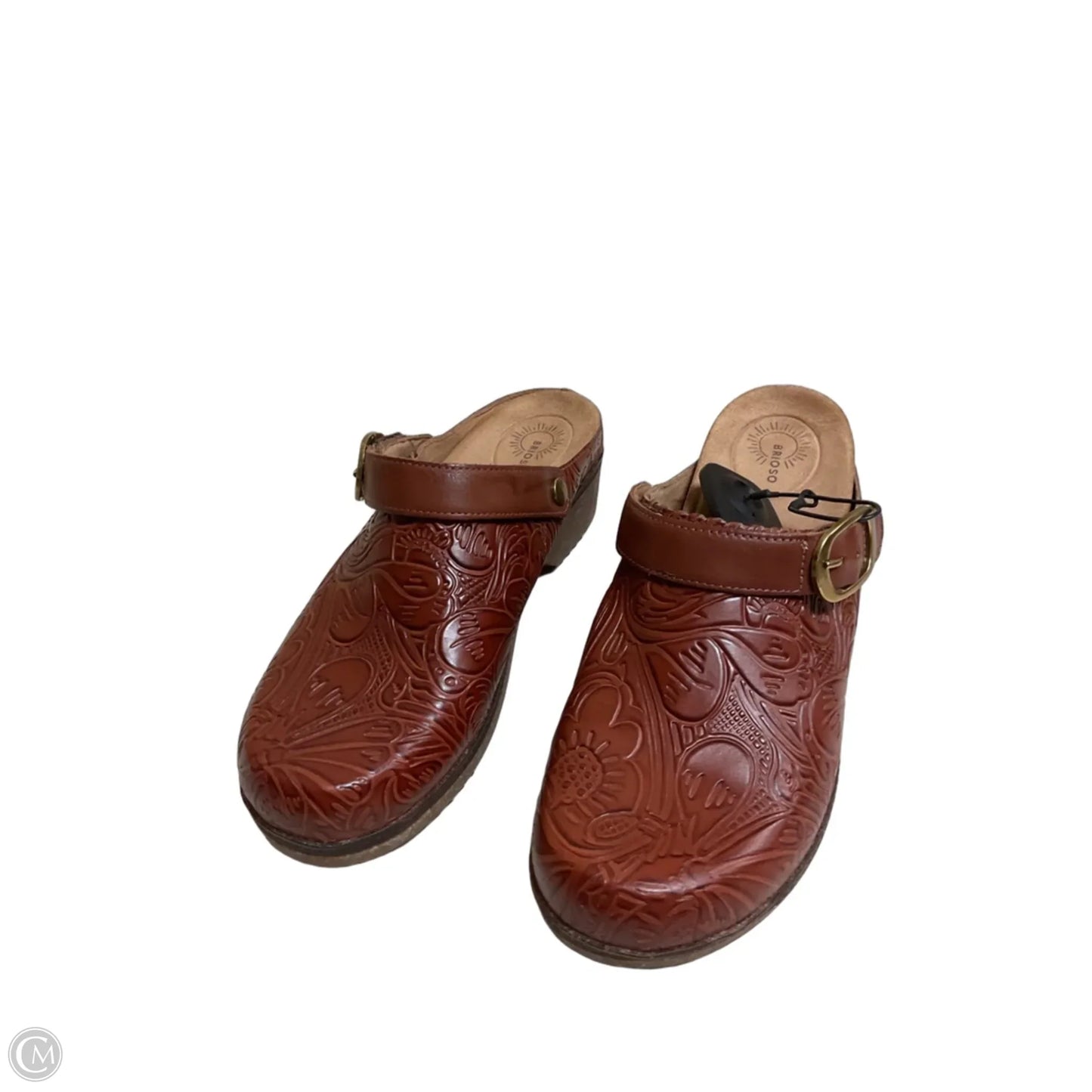 Shoes Flats By Cmc In Brown, Size: 9