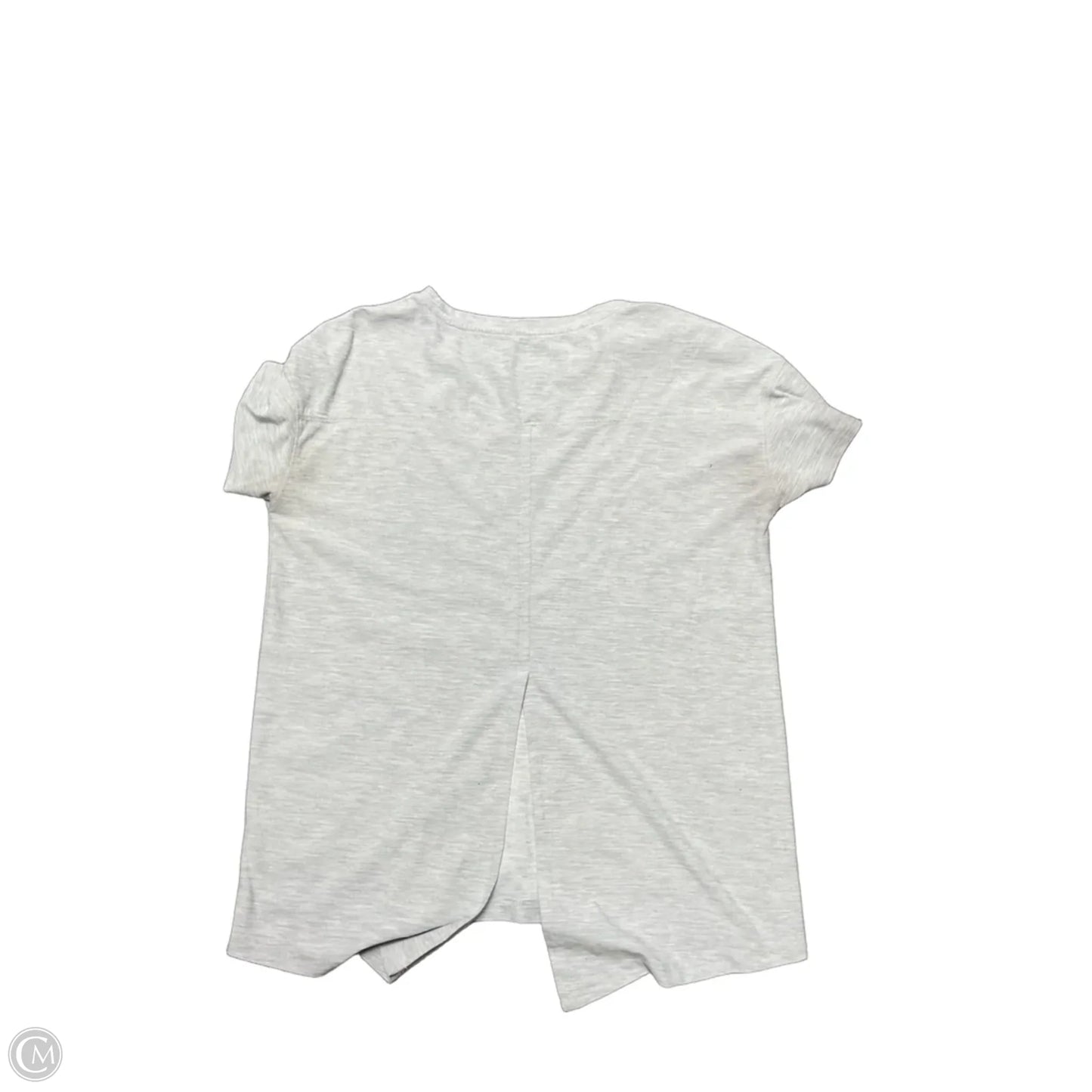Athletic Top Short Sleeve By Old Navy In Grey, Size: S