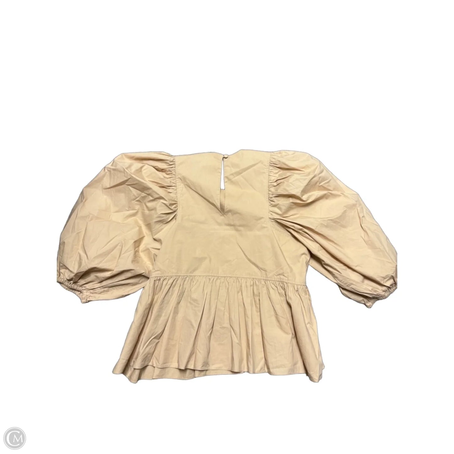 Top 3/4 Sleeve By Hunter Bell In Brown, Size: M