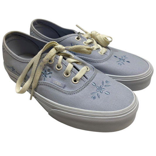 Shoes Sneakers By Vans In Blue, Size:5.5