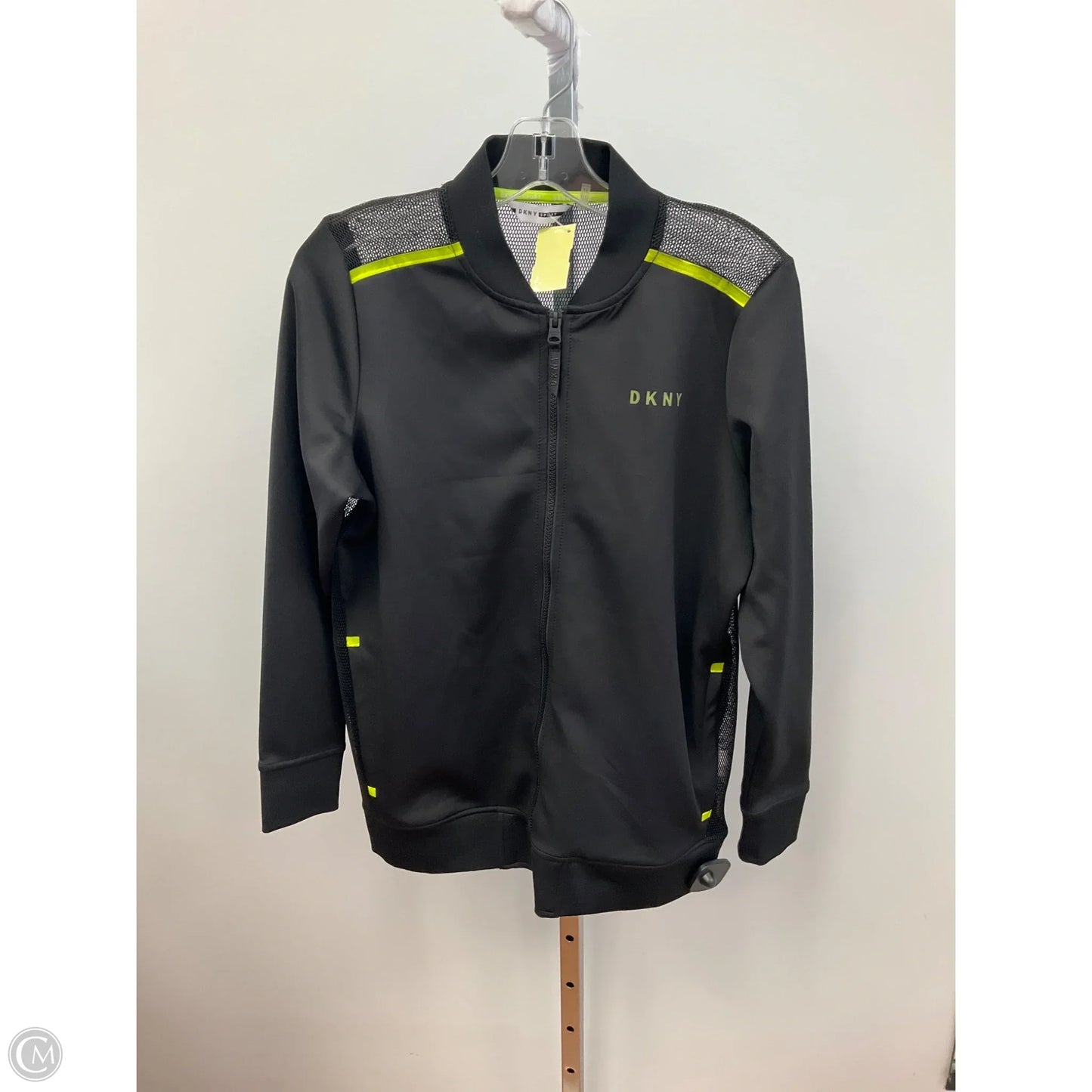 Athletic Jacket By Dkny In Black, Size: Xs