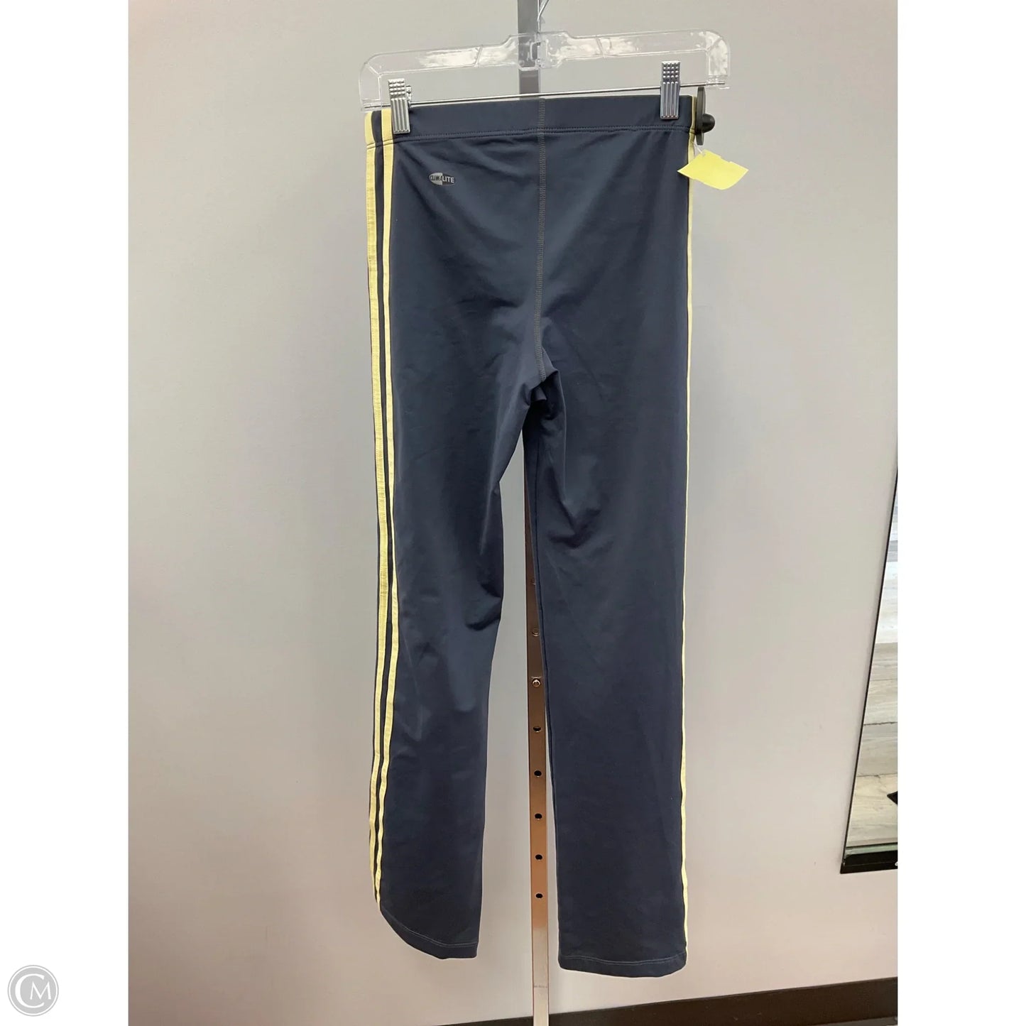 Athletic Pants By Adidas In Grey, Size: M