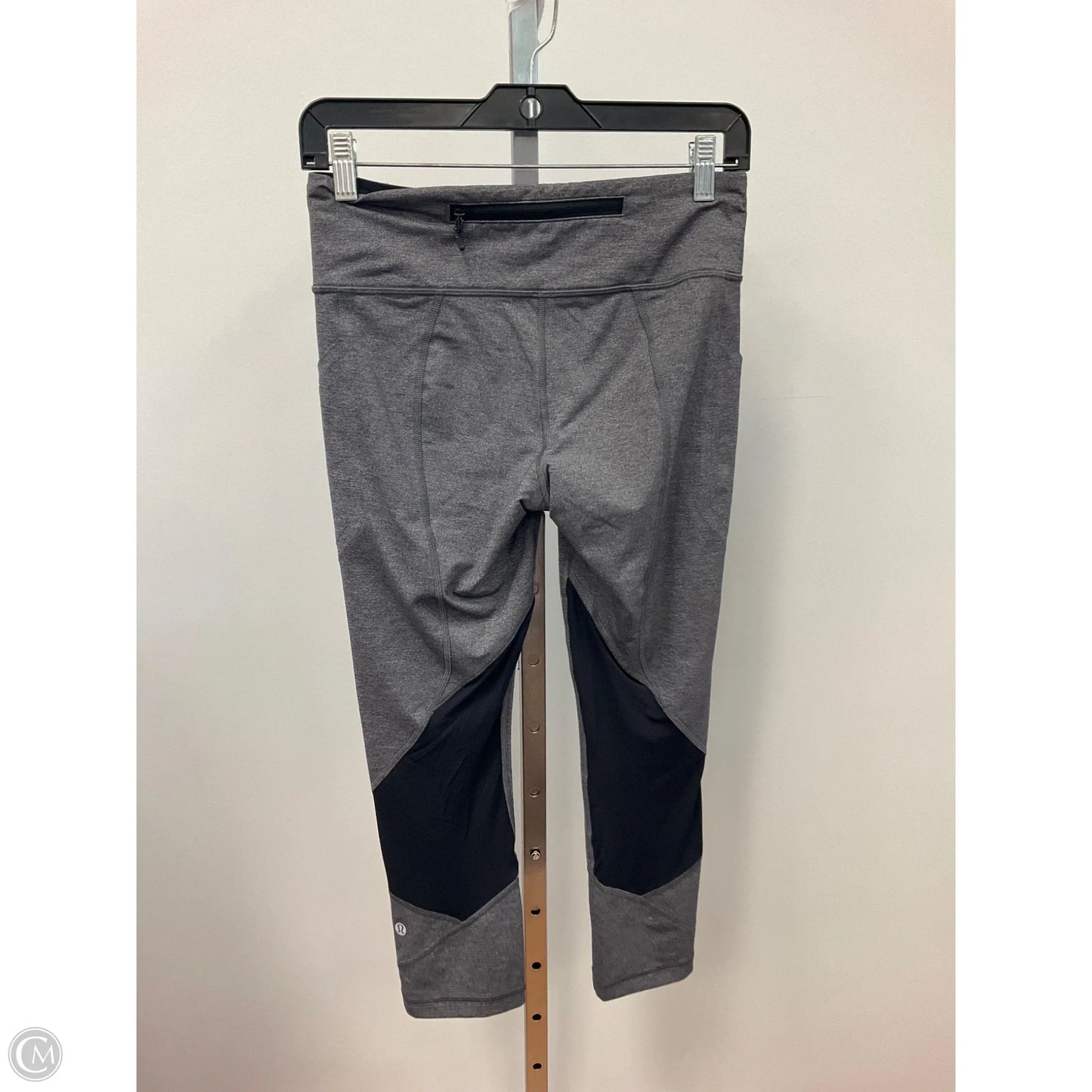 Athletic Leggings Capris By Lululemon In Grey, Size: 6