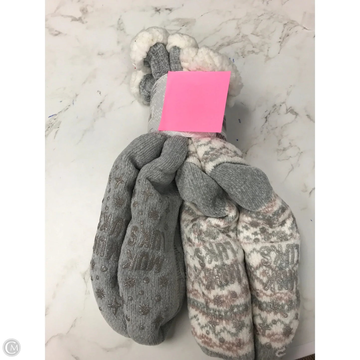 Socks By Muk Luks In Multi-colored, Size: L