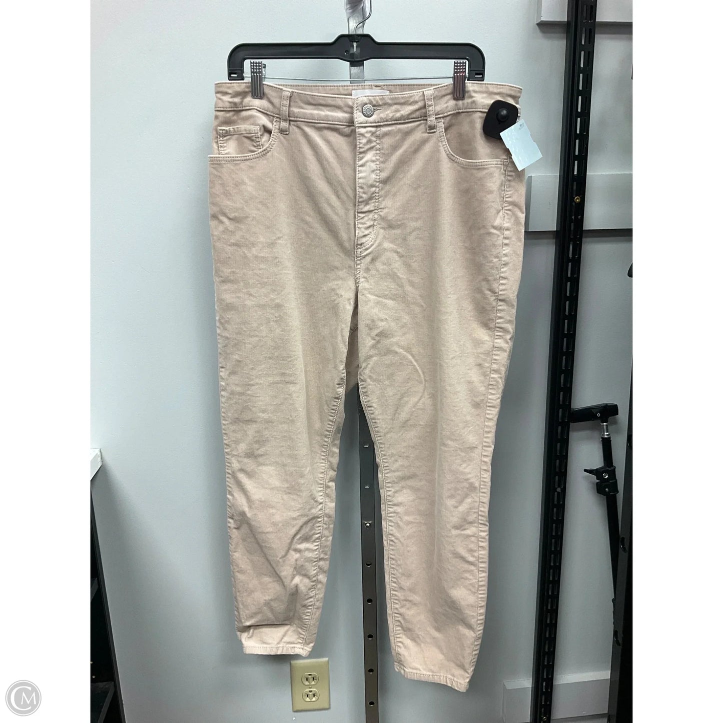 Pants Corduroy By Loft In Tan, Size: 16
