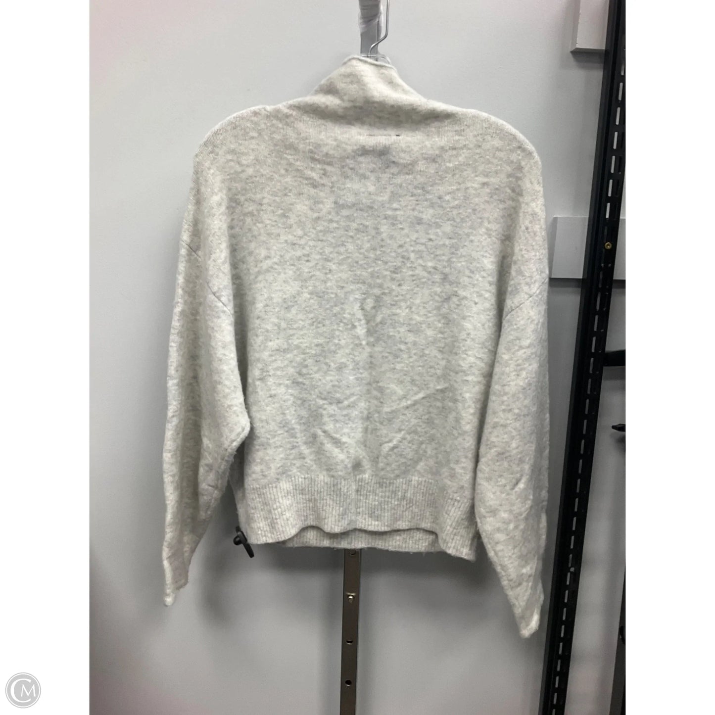 Sweater By Ann Taylor In Grey, Size: S