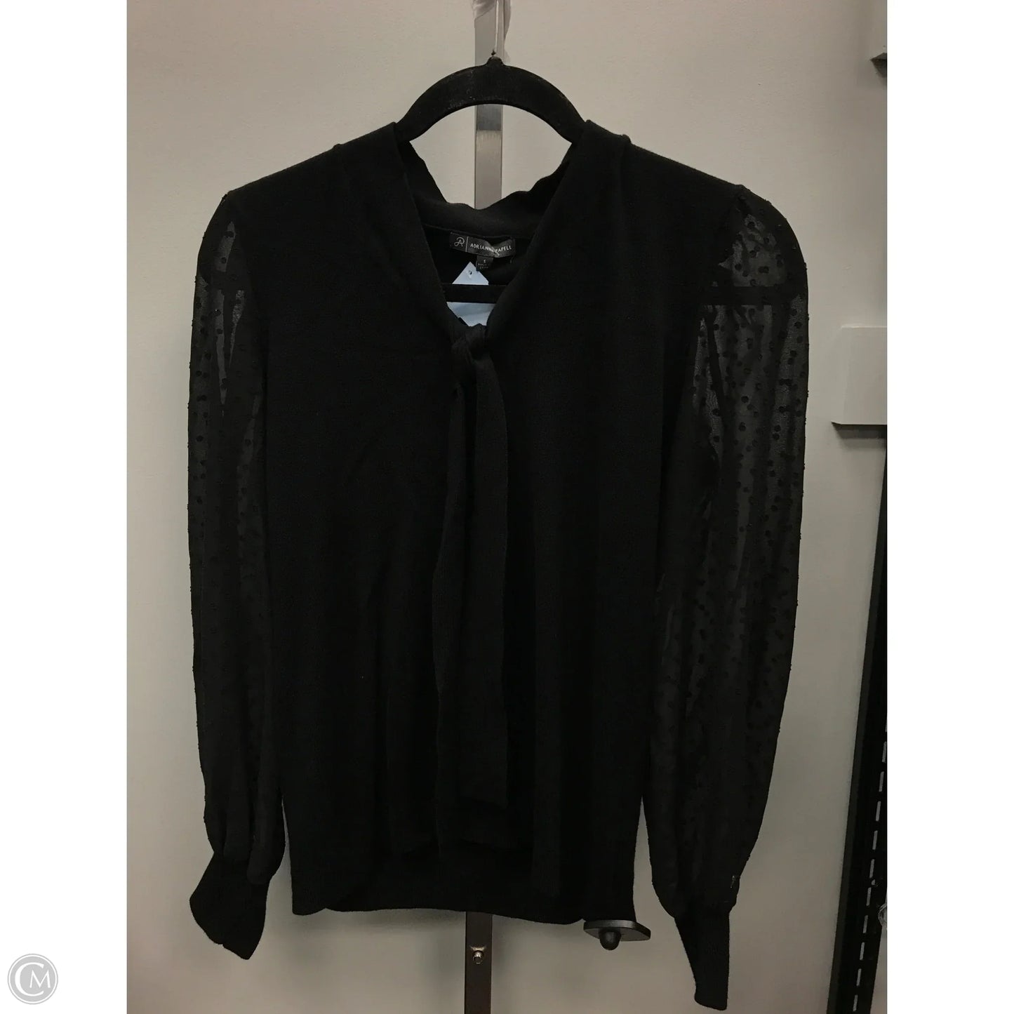 Top Long Sleeve By Adrianna Papell In Beige, Size: S