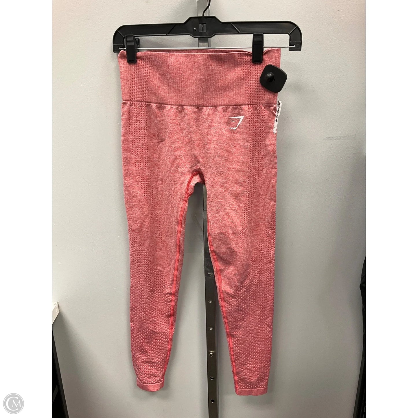 Athletic Leggings By Gym Shark In Red, Size: S