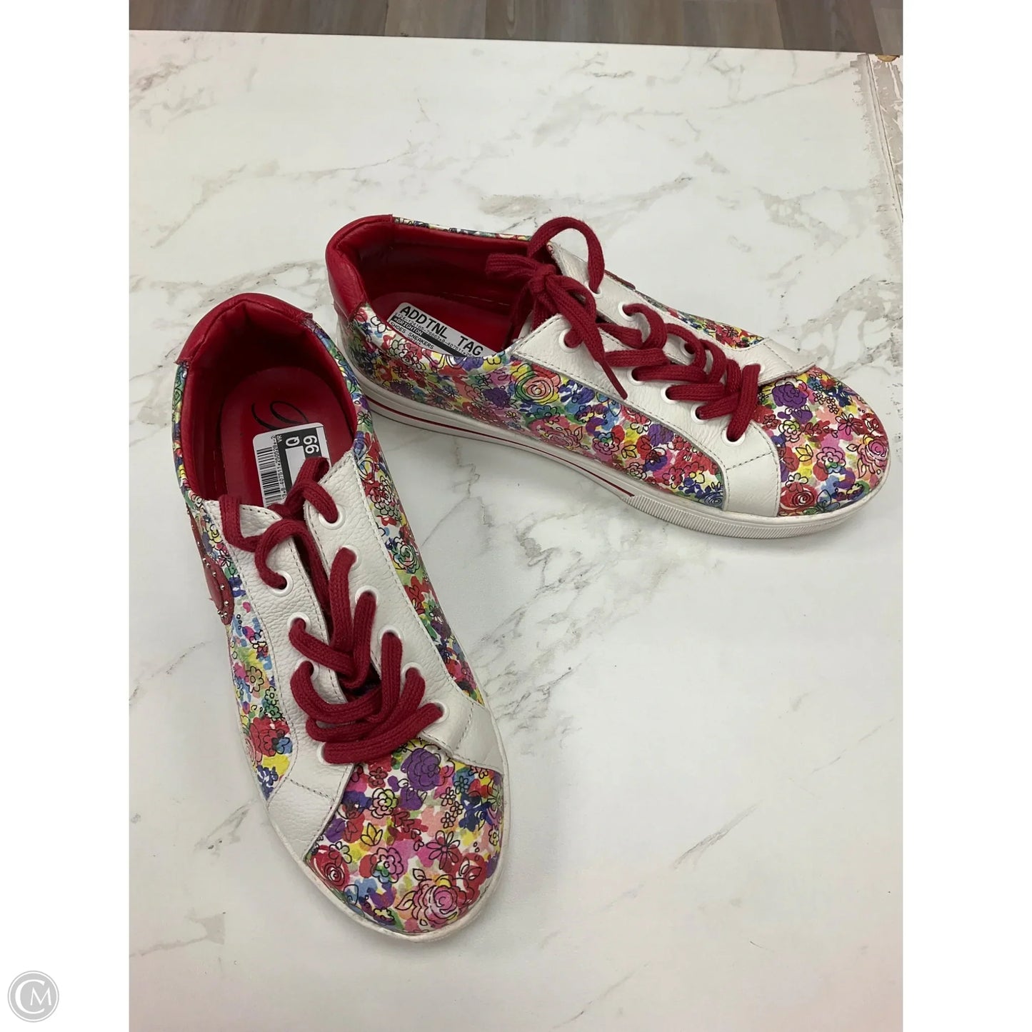 Shoes Sneakers By Brighton In Floral Print, Size: 7