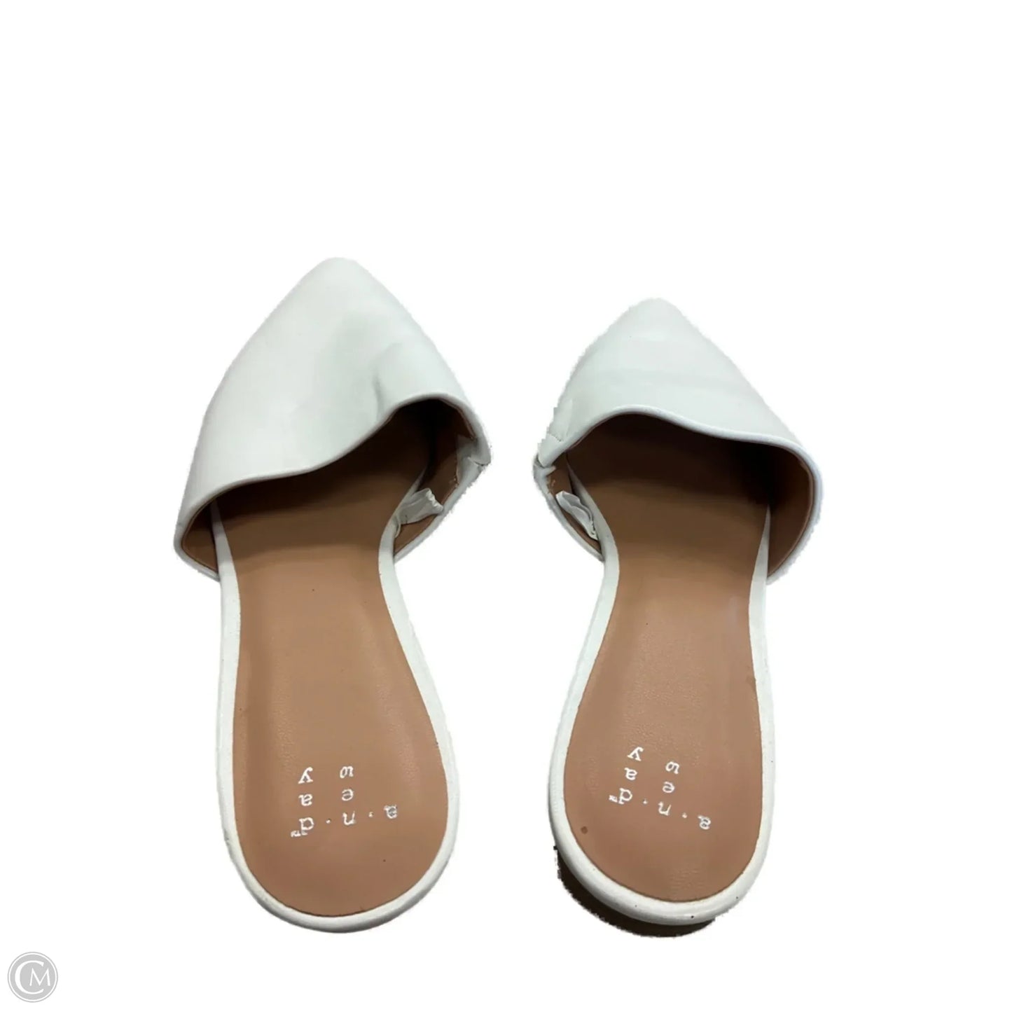 Shoes Flats By A New Day In White, Size: 7.5