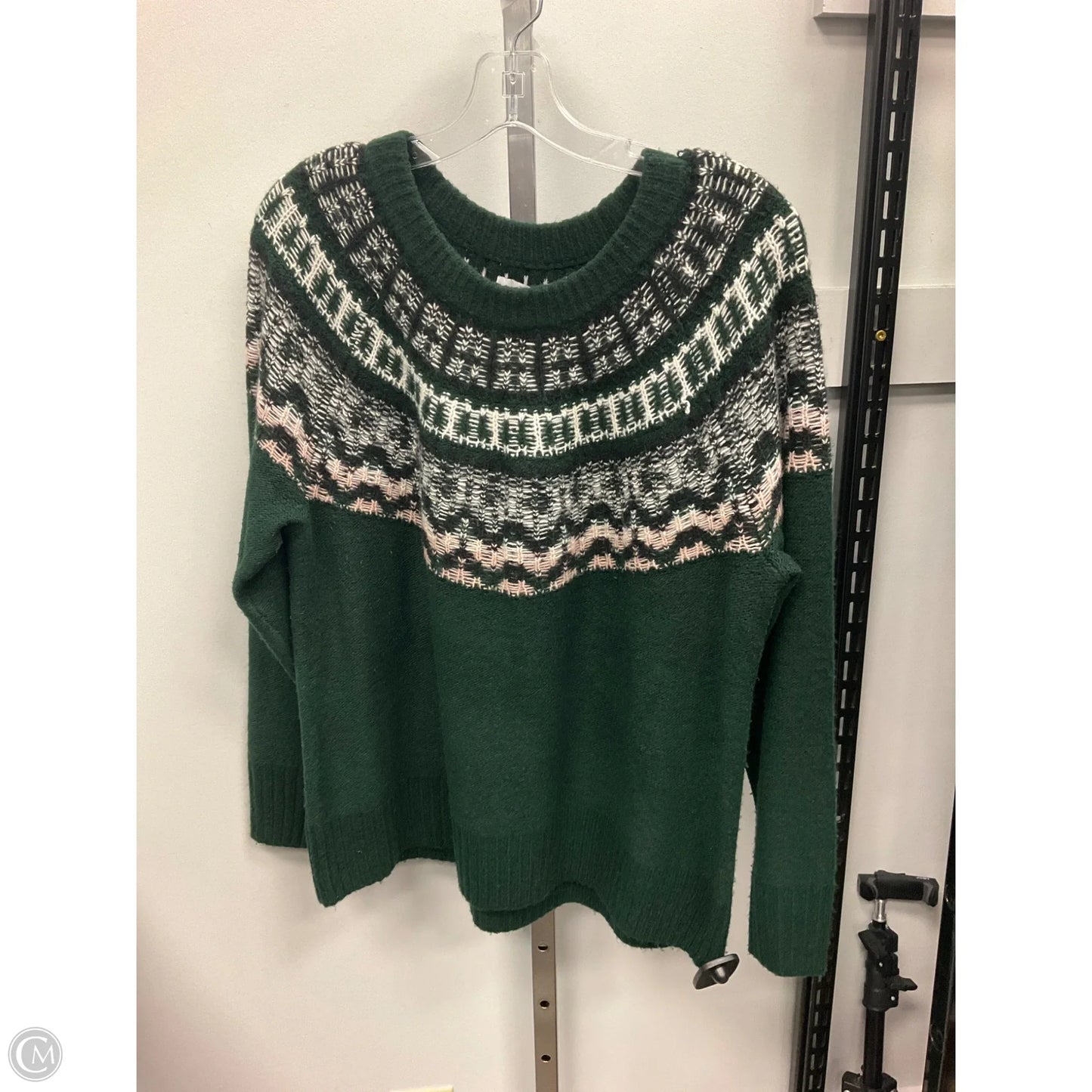 Sweater By Sonoma In Green, Size: Xl