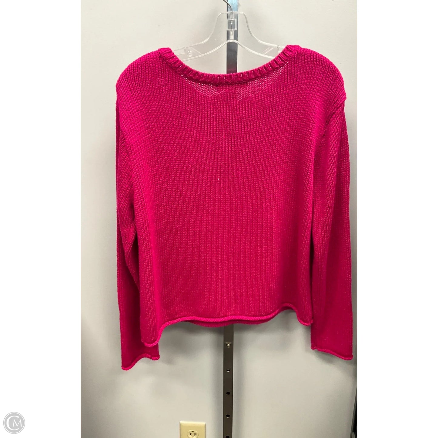 Sweater By Lauren By Ralph Lauren In Pink, Size: Xl