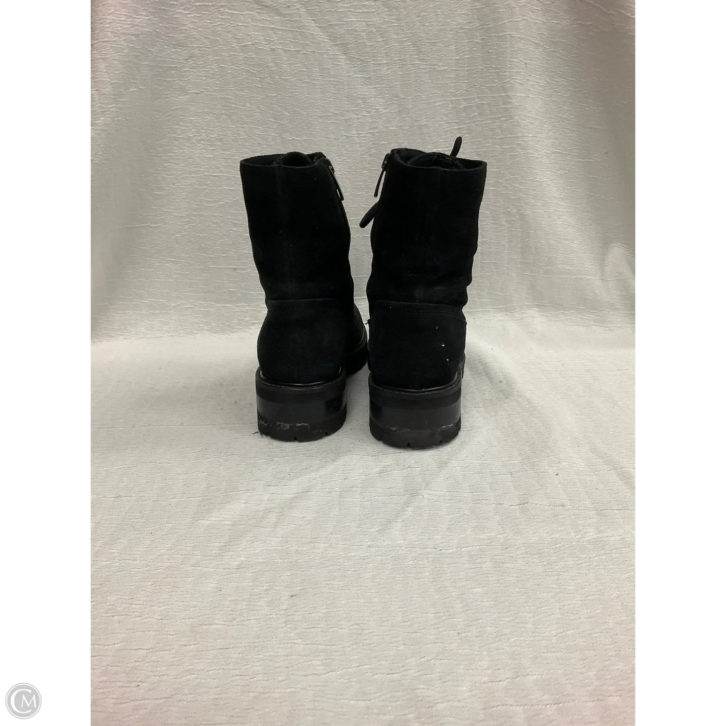 Boots Ankle Heels By Cmc In Black, Size: 8