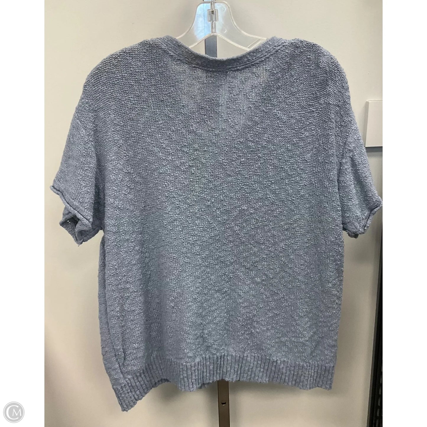Sweater Short Sleeve By L.l. Bean In Blue, Size: Xl