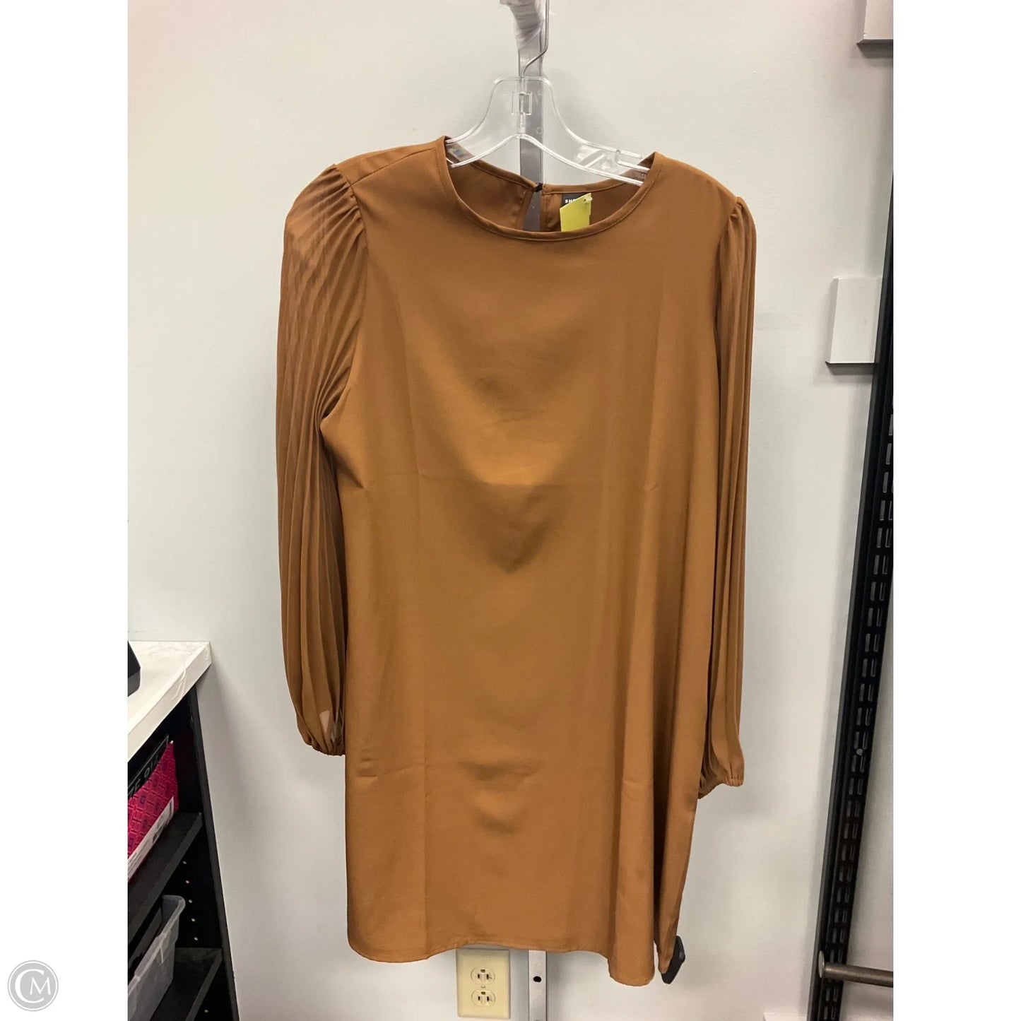 Dress Casual Short By Shein In Brown, Size: M