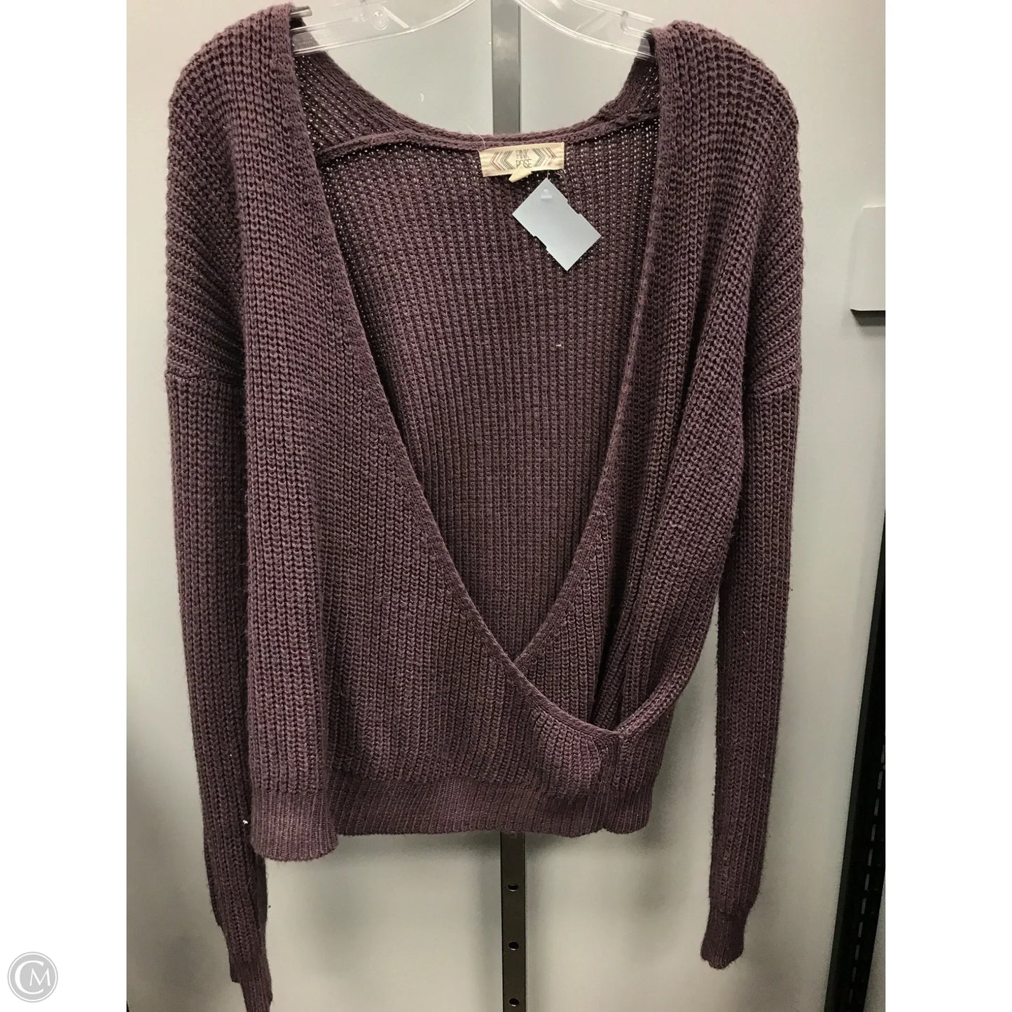 Sweater By Pink Rose In Purple, Size: M