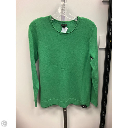 Sweater Cashmere By Talbots In Green, Size: M