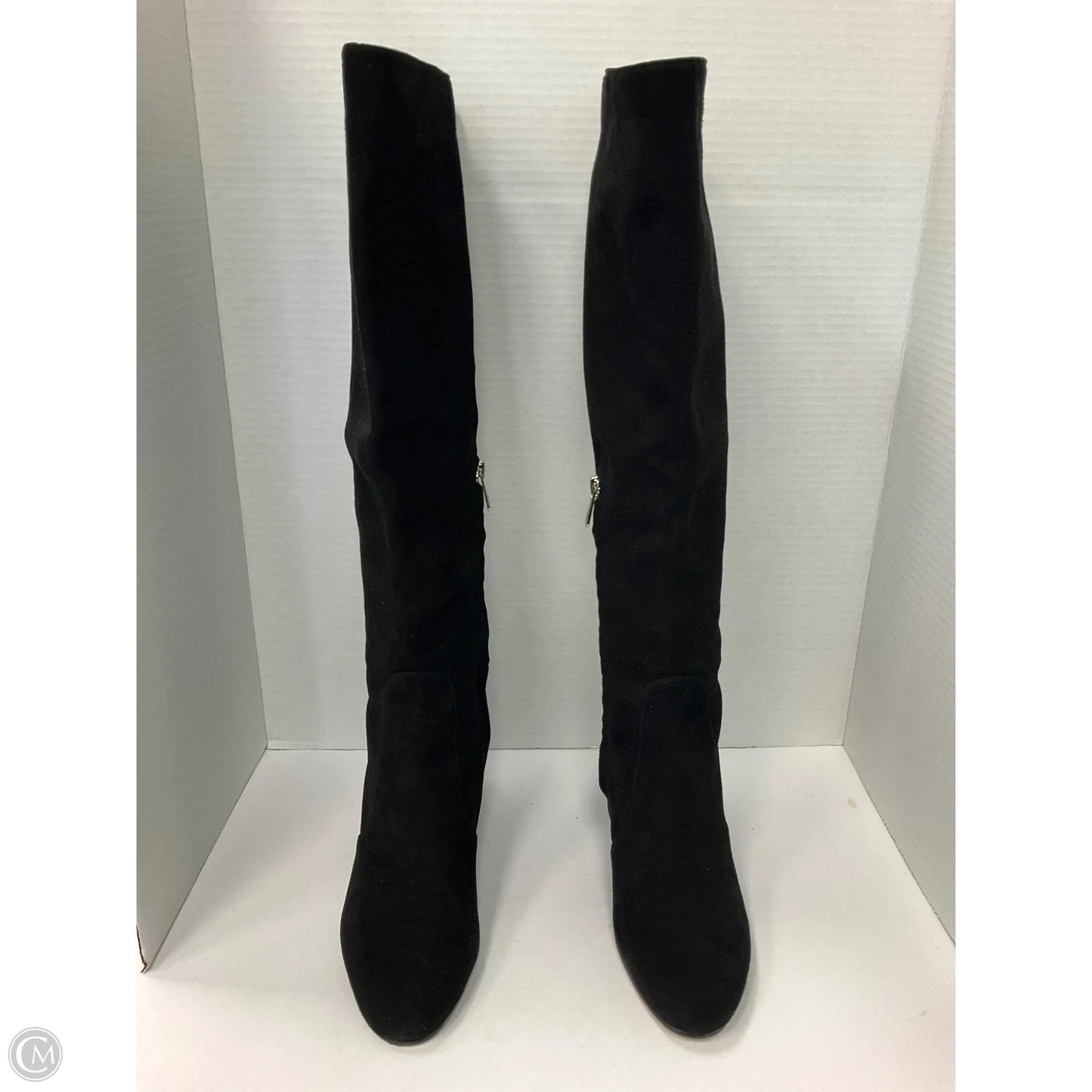 Boots Knee Heels By Sam Edelman In Black, Size: 8.5