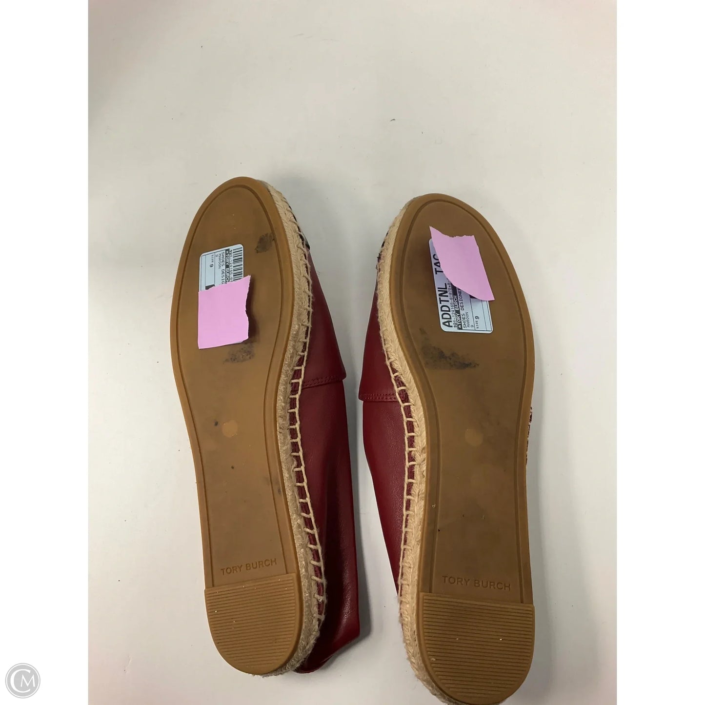 Shoes Designer By Tory Burch In Maroon, Size: 9