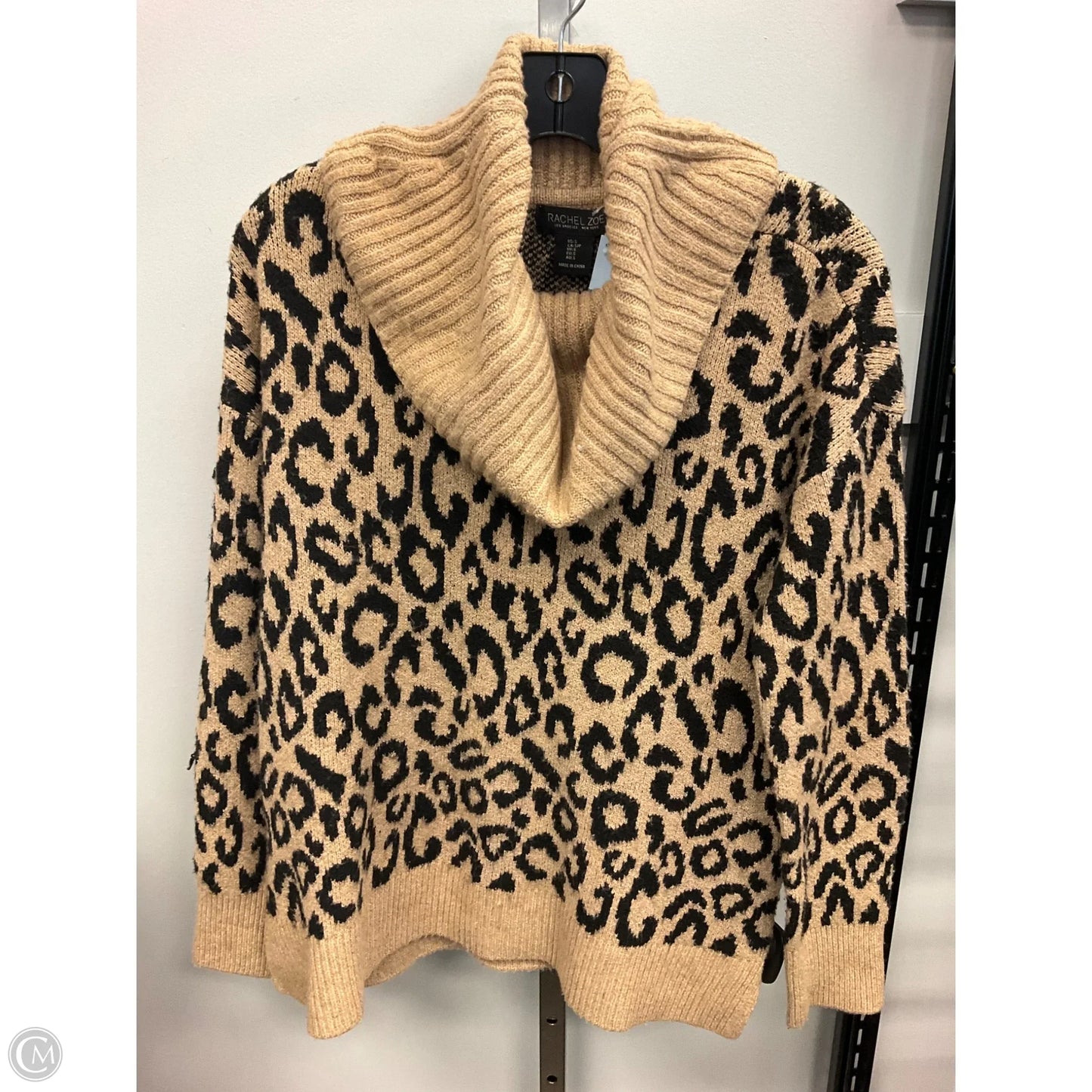 Sweater By Rachel Zoe In Animal Print, Size: S