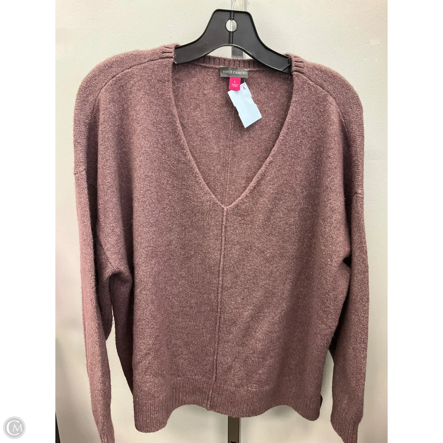 Sweater By Vince Camuto In Purple, Size: L