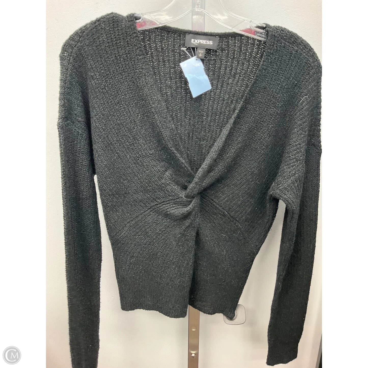 Sweater By Express In Black, Size: S