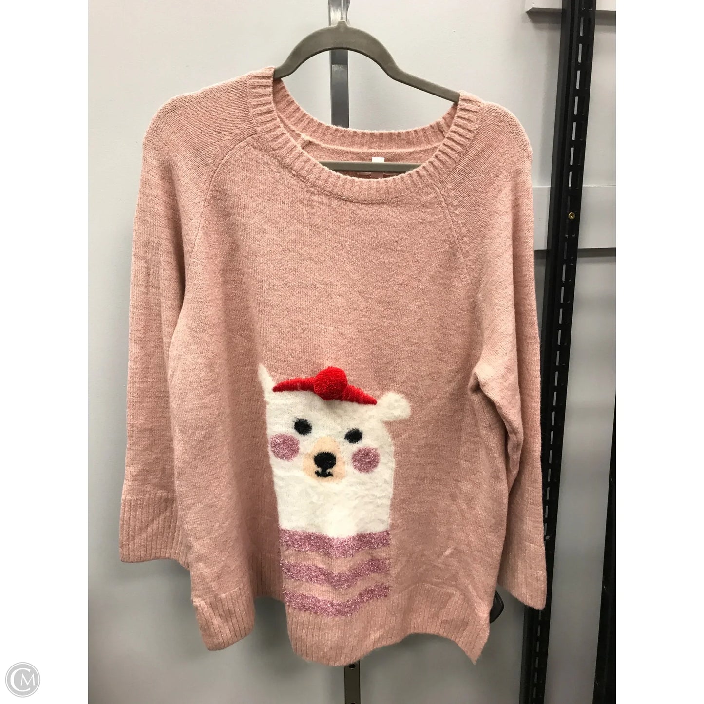 Sweater By Lc Lauren Conrad In Pink, Size: Xl