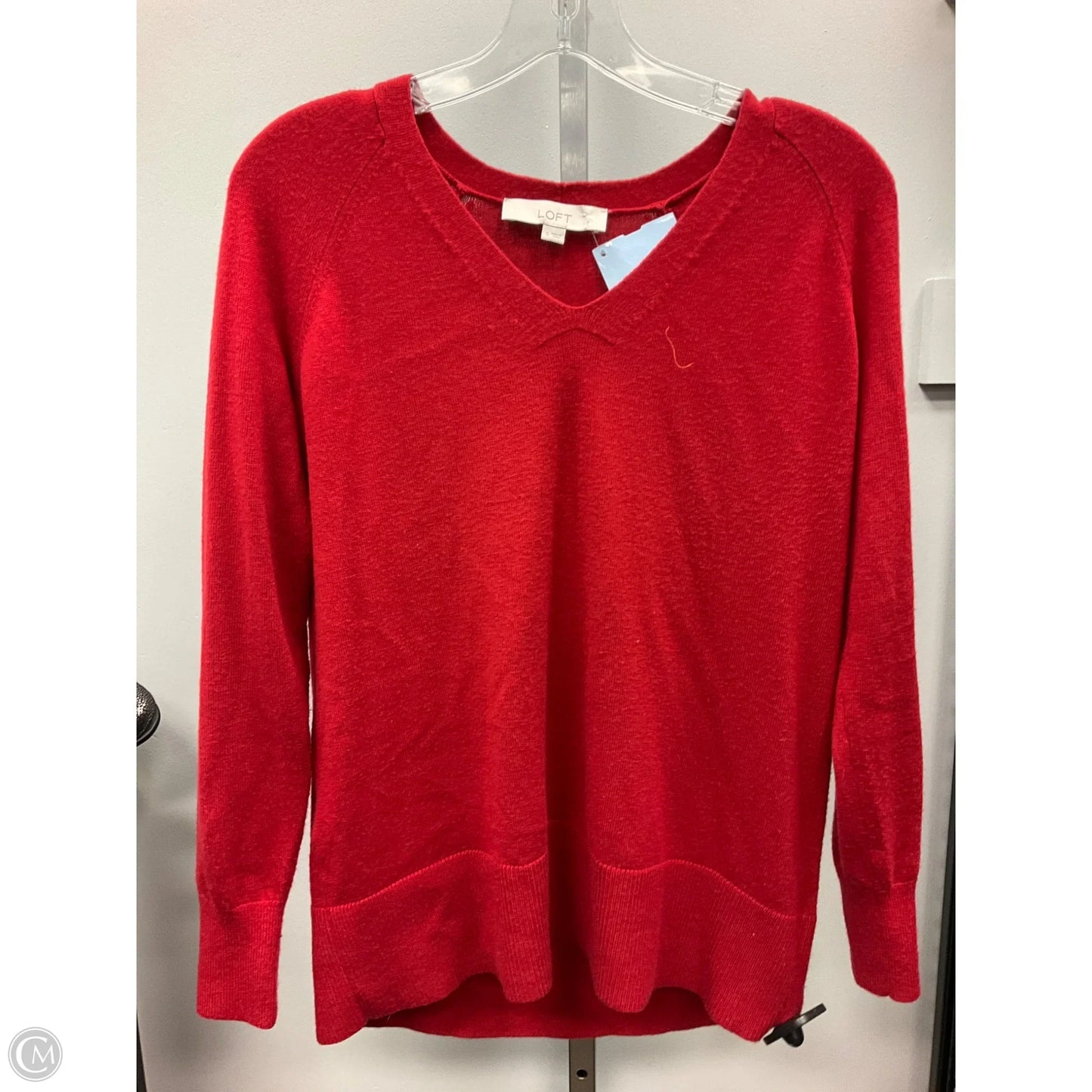 Sweater By Loft In Red, Size: S