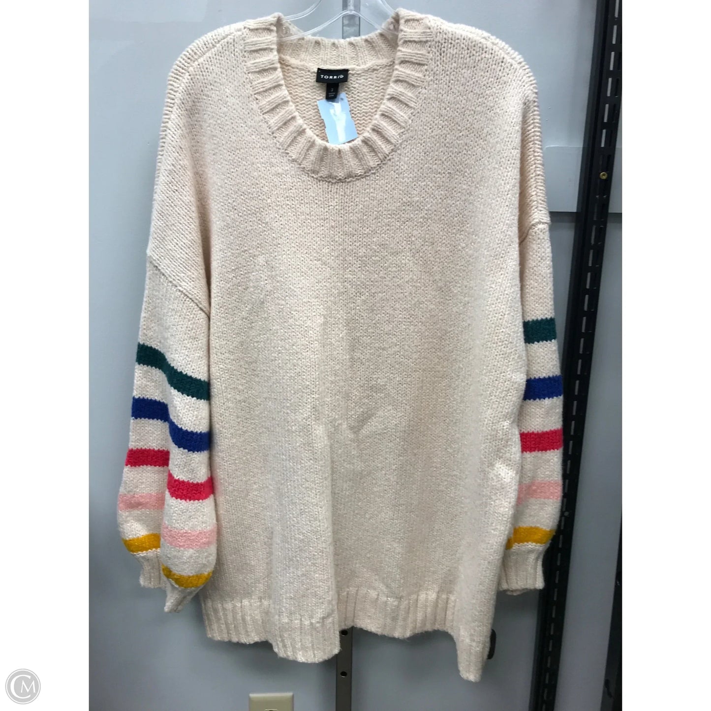 Sweater By Torrid In Beige, Size: 3x
