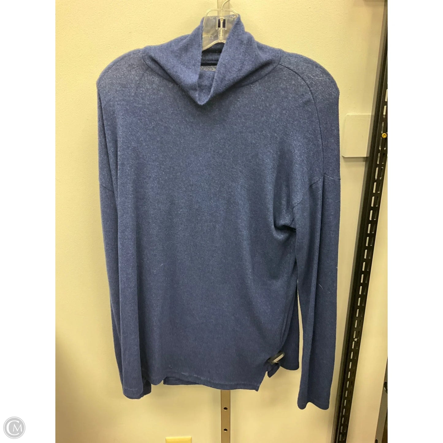 Top Long Sleeve Basic By J. Crew In Blue, Size: M
