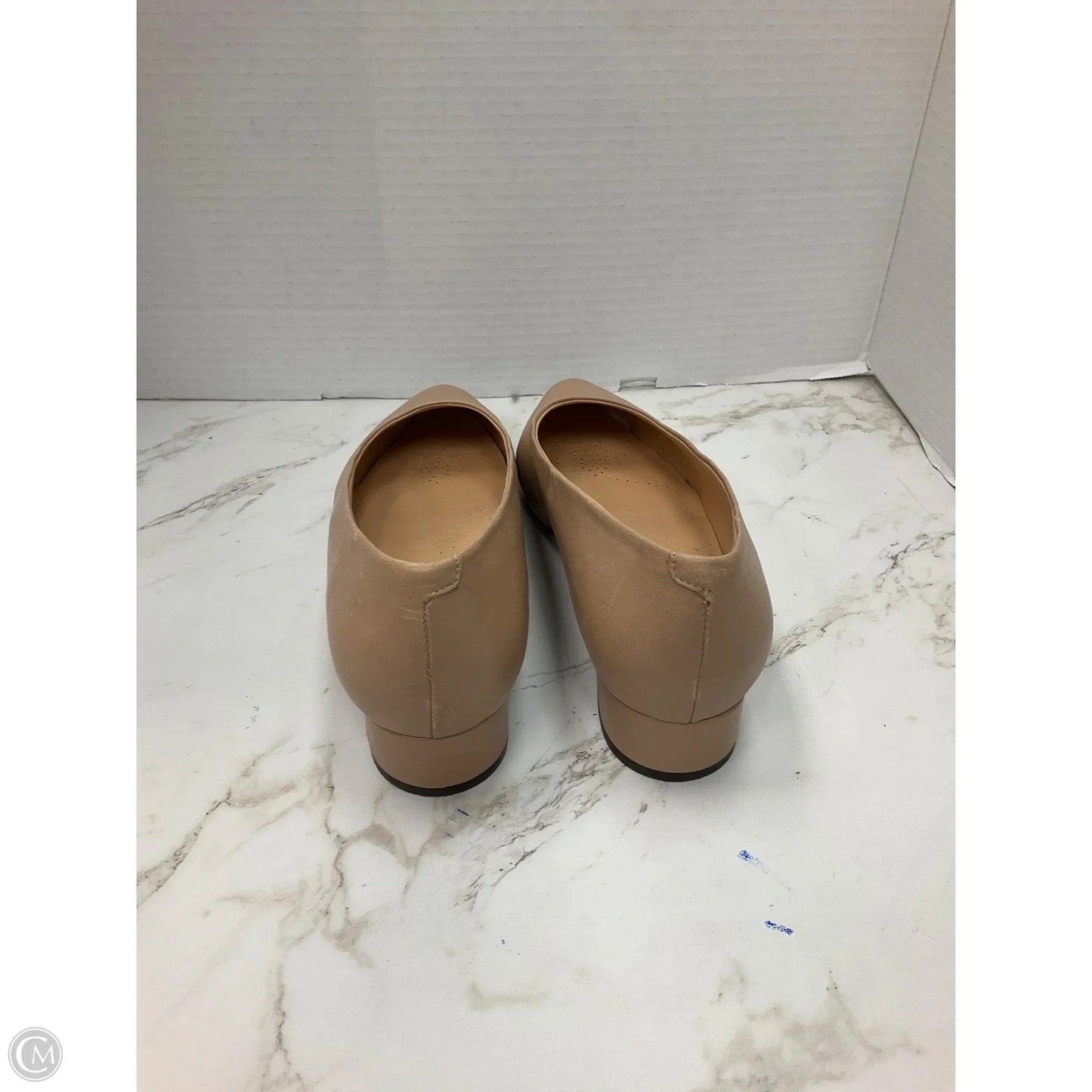 Shoes Heels Block By Cmc In Tan, Size: 8.5