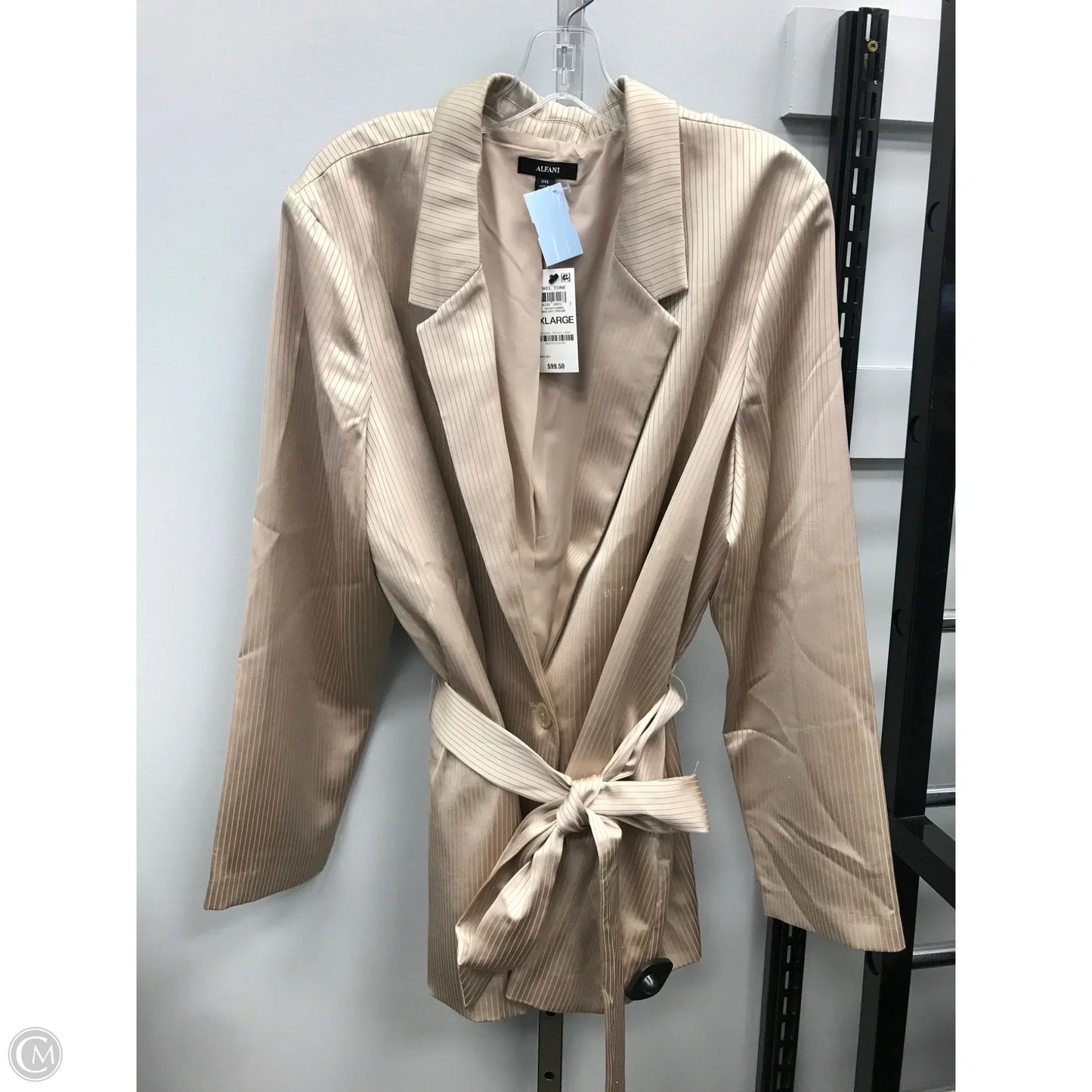 Blazer By Alfani In Gold, Size: Xxl