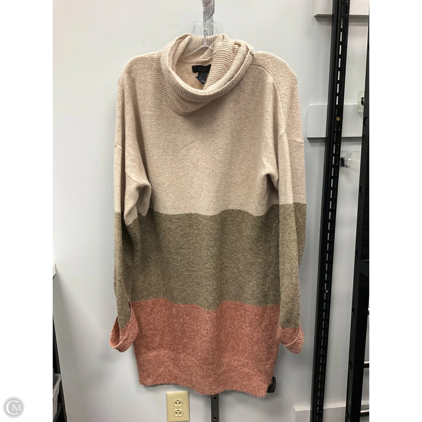 Dress Sweater By Rachel Roy In Beige, Size: L