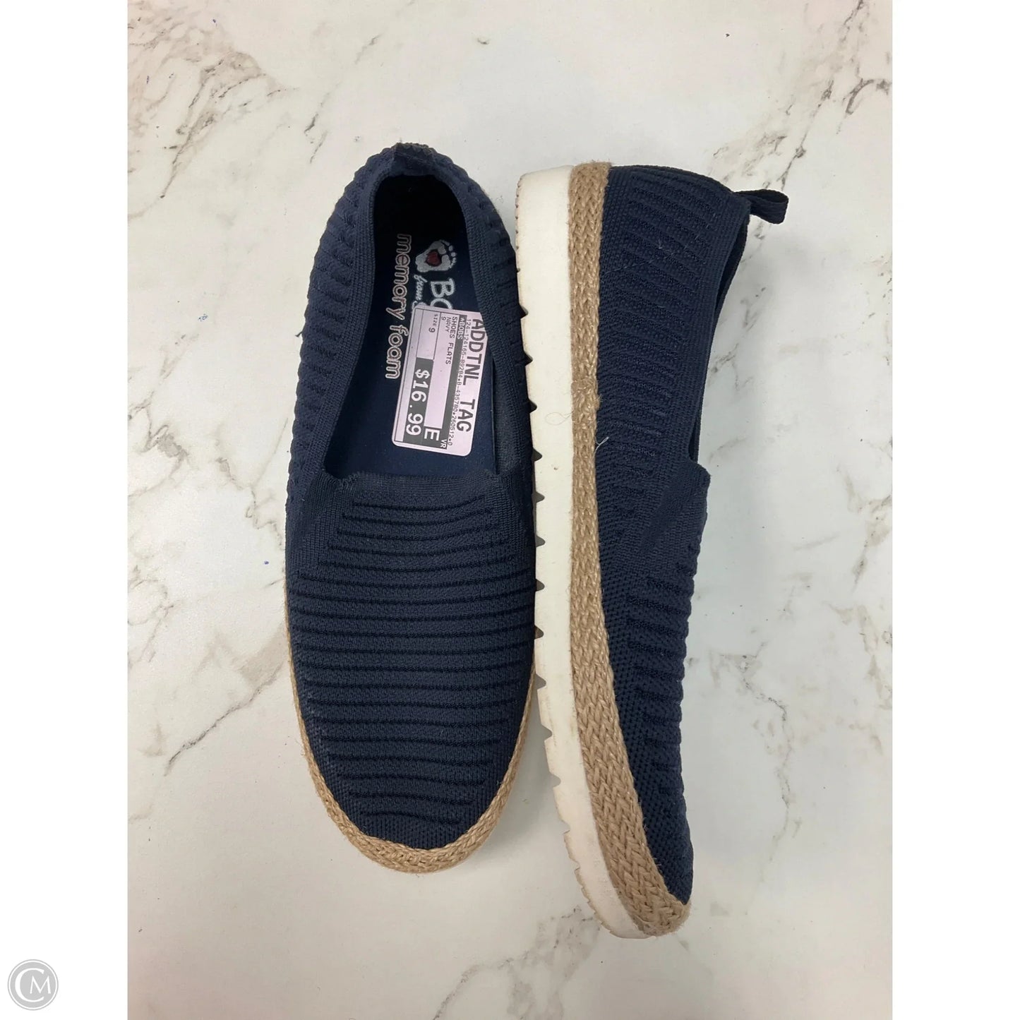 Shoes Flats By Bobs In Navy, Size: 9