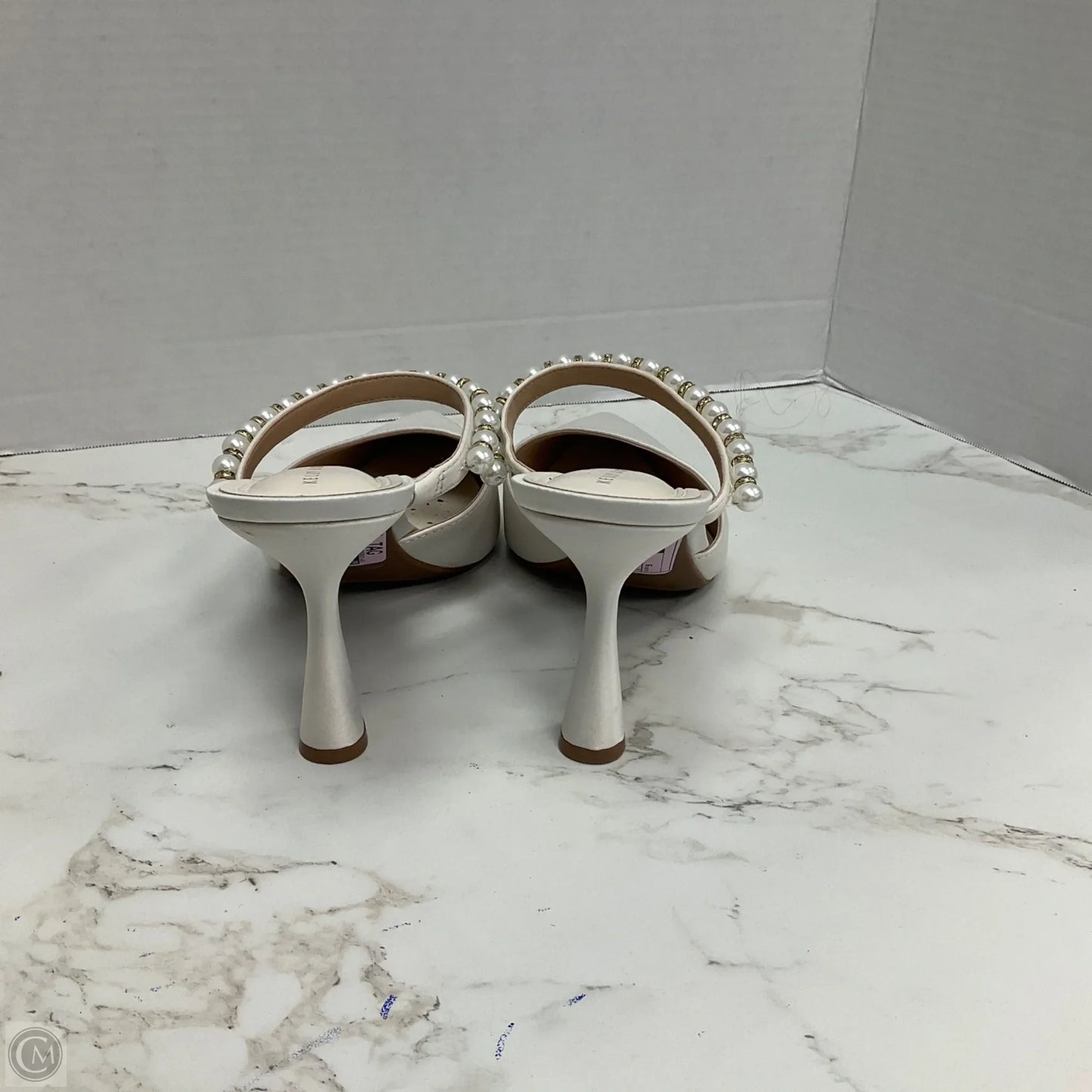 Shoes Heels Stiletto By Kelly And Katie In Cream, Size: 9
