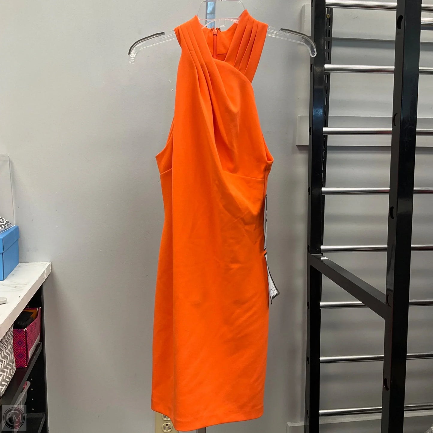 Dress Casual Short By Rachel Roy In Orange, Size: M